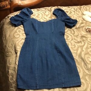 Denim dress